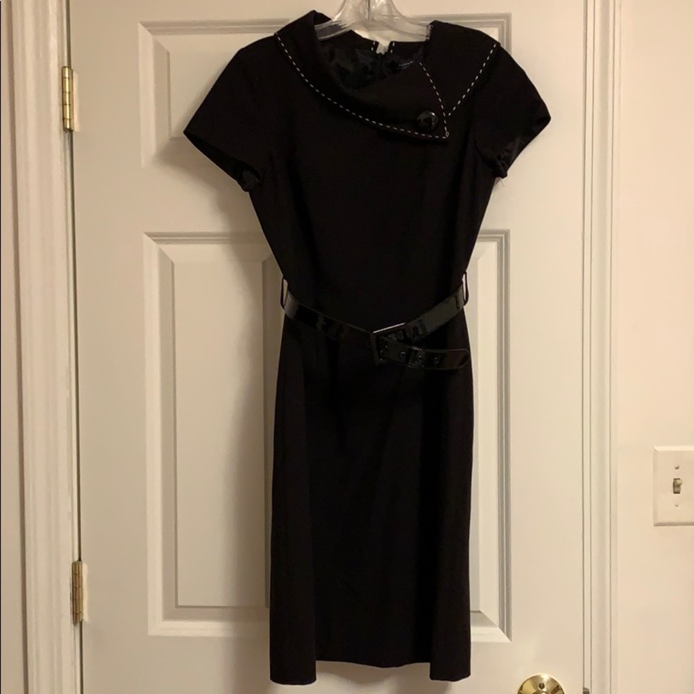 Tahari Black Dress